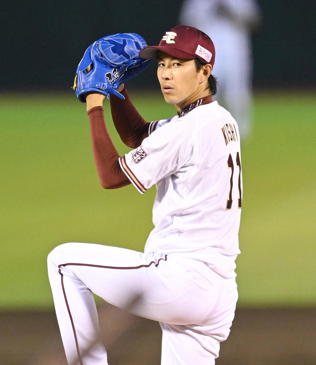 楽天岸孝之（2022年8月4日撮影）