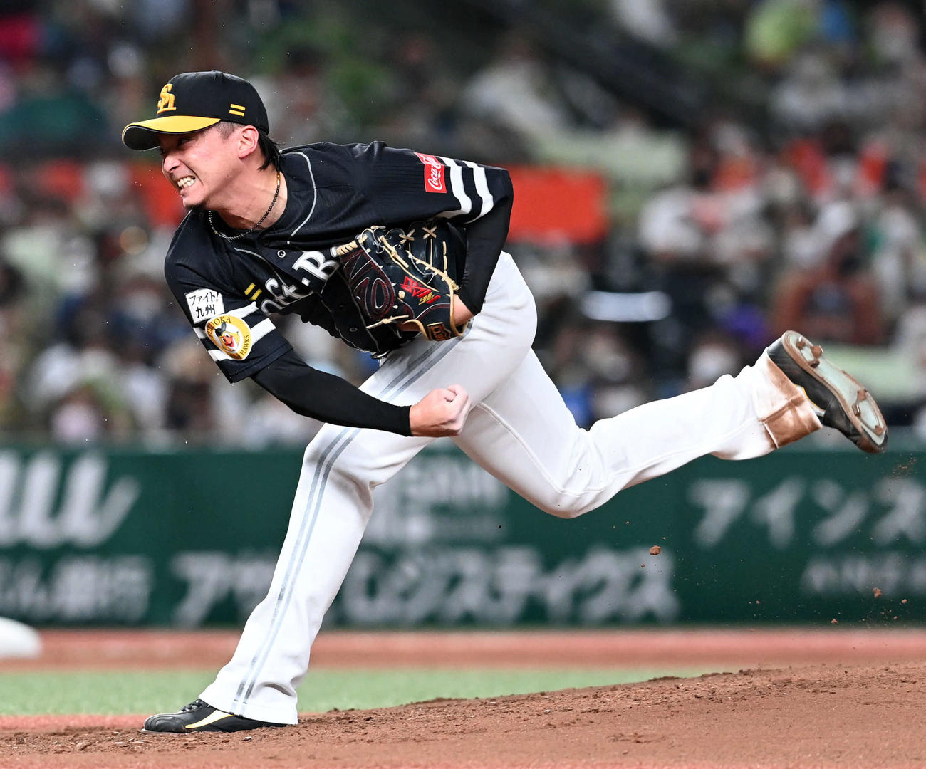 西武対ソフトバンク　ソフトバンク先発東浜（撮影・たえ見朱実）