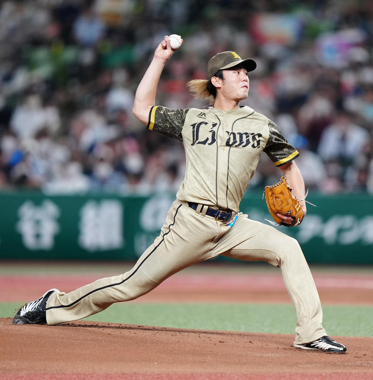 西武対オリックス　西武先発の今井（撮影・江口和貴）