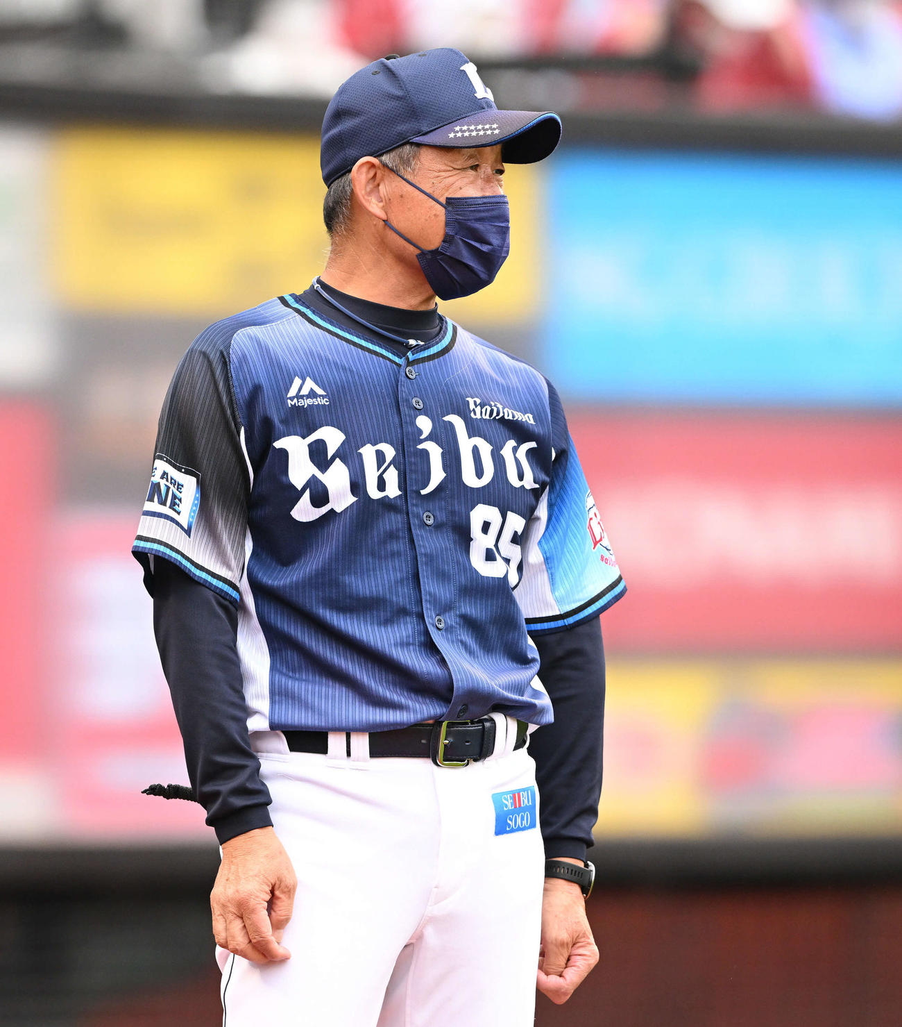 西武辻発彦監督（2022年7月9日撮影）