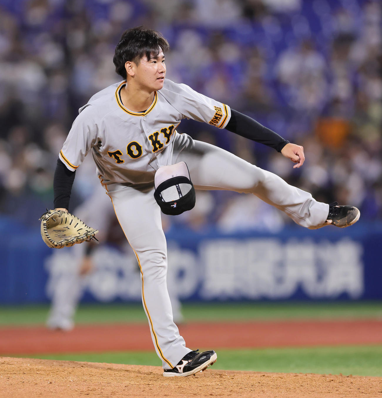 巨人井上温大（2022年8月17日撮影）