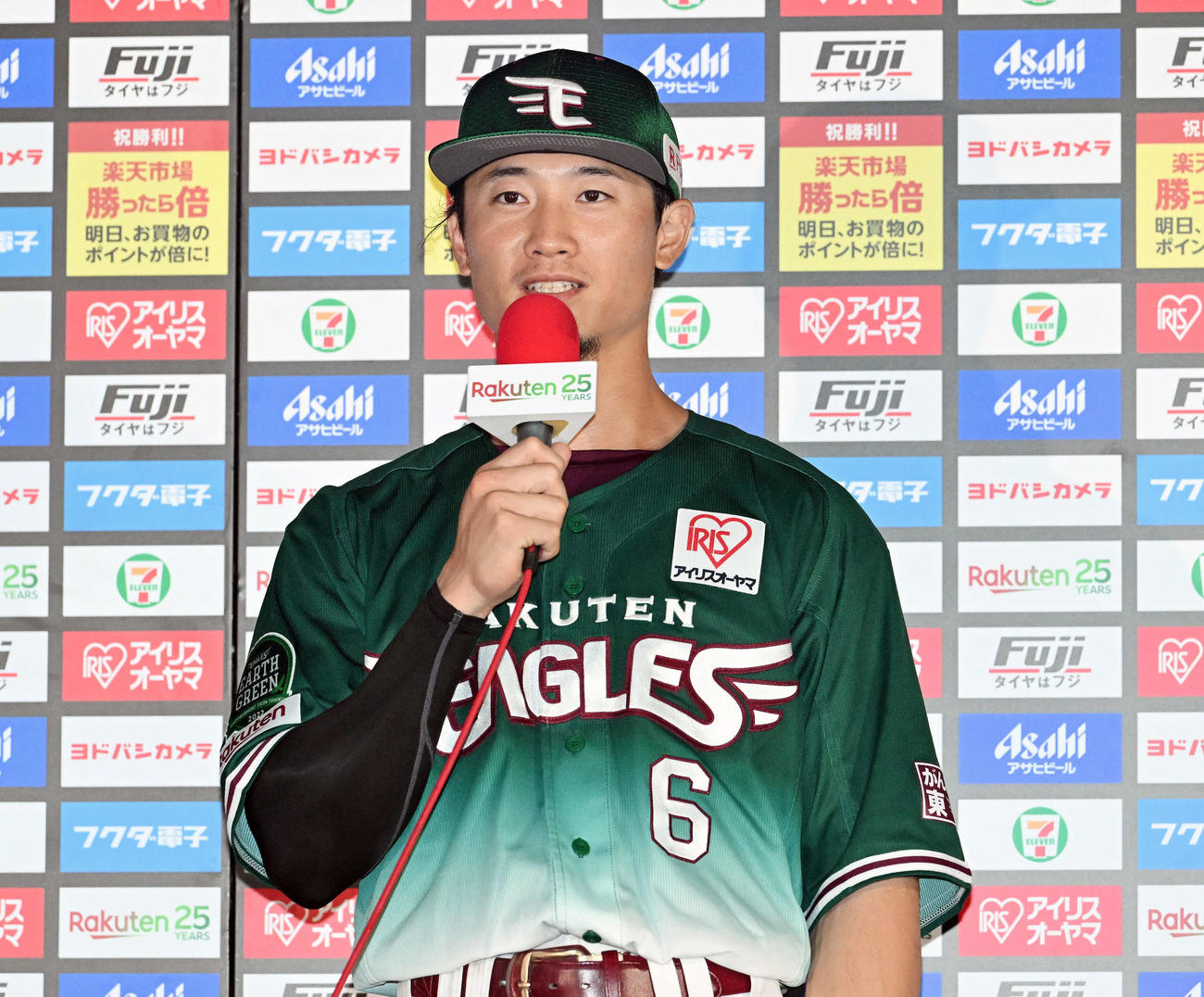 西川遥輝（2022年7月30日撮影）