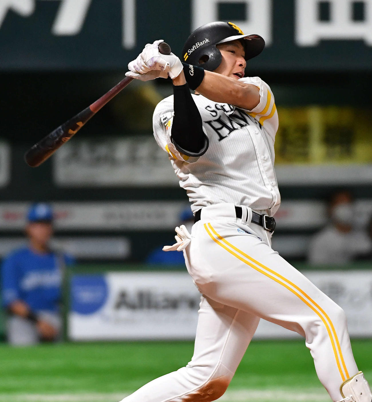 ソフトバンク柳田悠岐（2022年7月19日撮影）