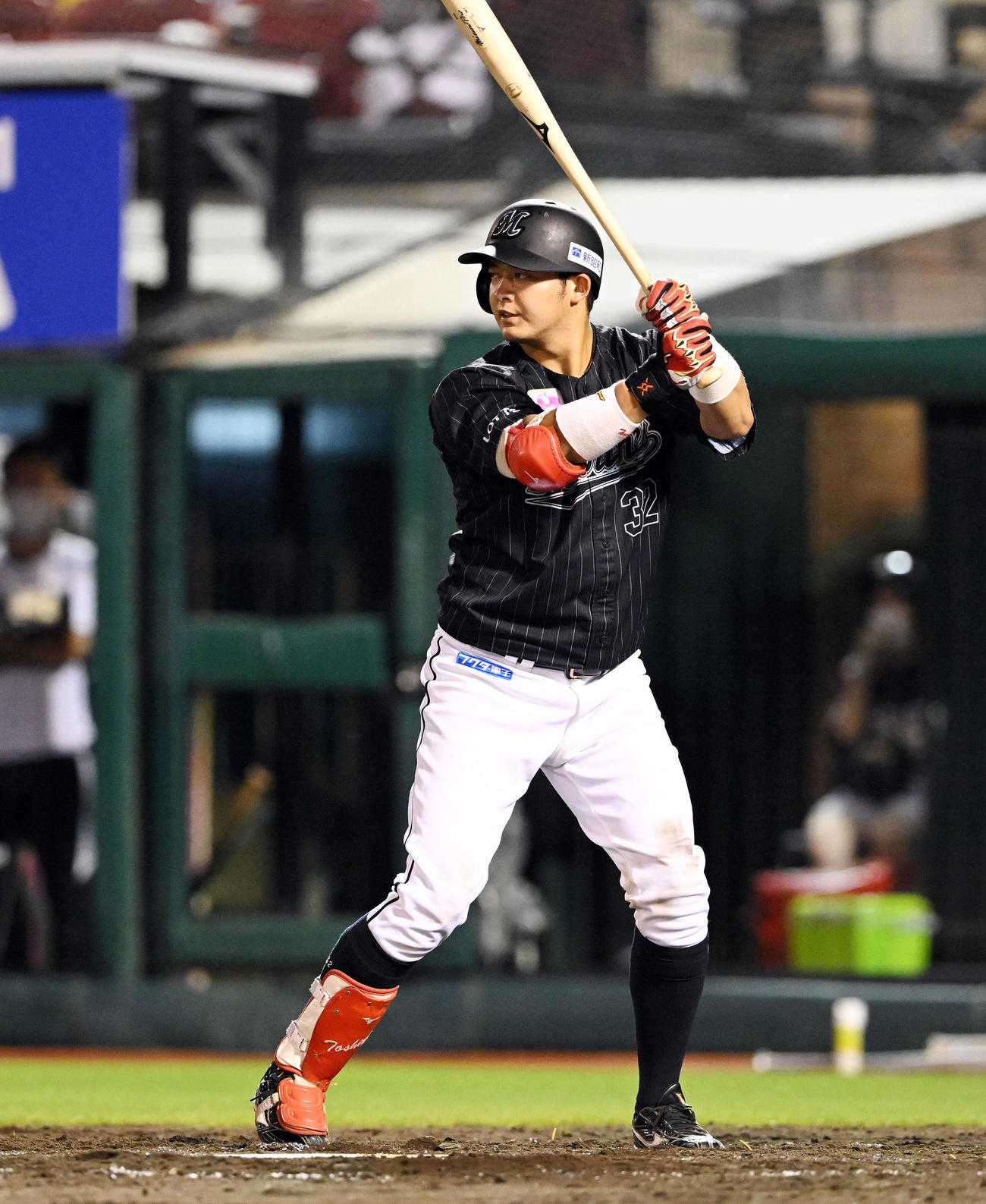 ロッテ佐藤都志也（2022年8月4日撮影）
