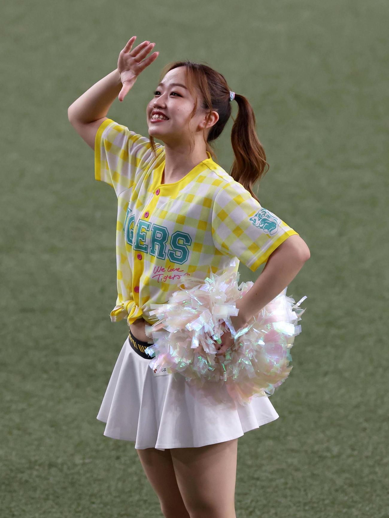 阪神対DeNA TORACO DAY　タイガースガールズ（撮影・上田博志）