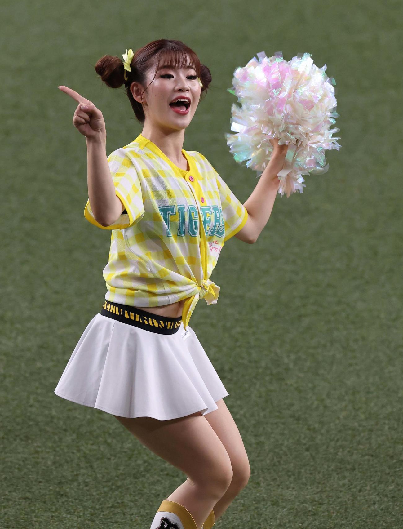 阪神対DeNA TORACO DAY　タイガースガールズ（撮影・上田博志）