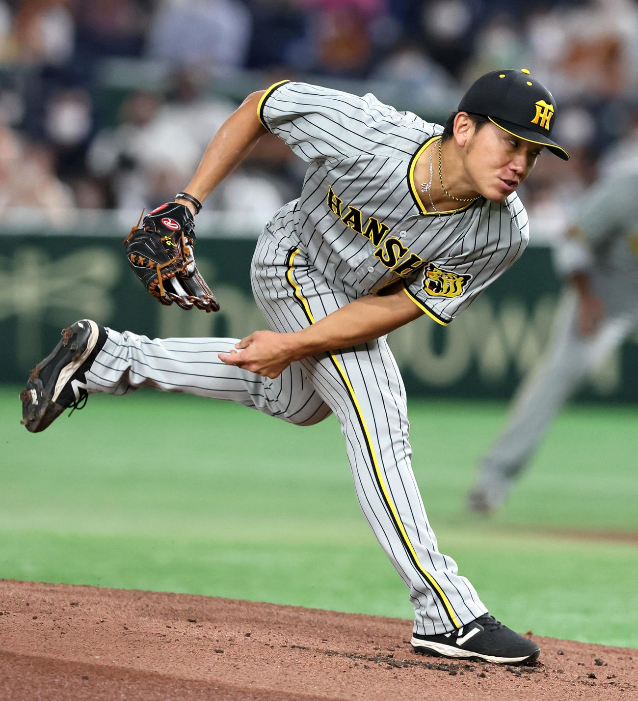 阪神伊藤将司（2022年8月3日撮影）
