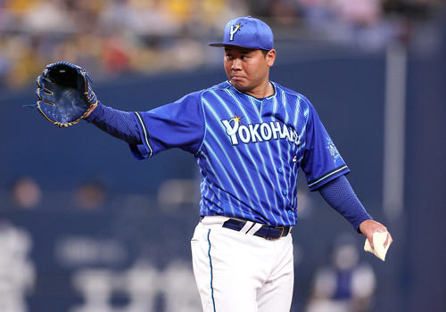 阪神対DeNA DeNA先発の浜口(撮影・上山淳一)
