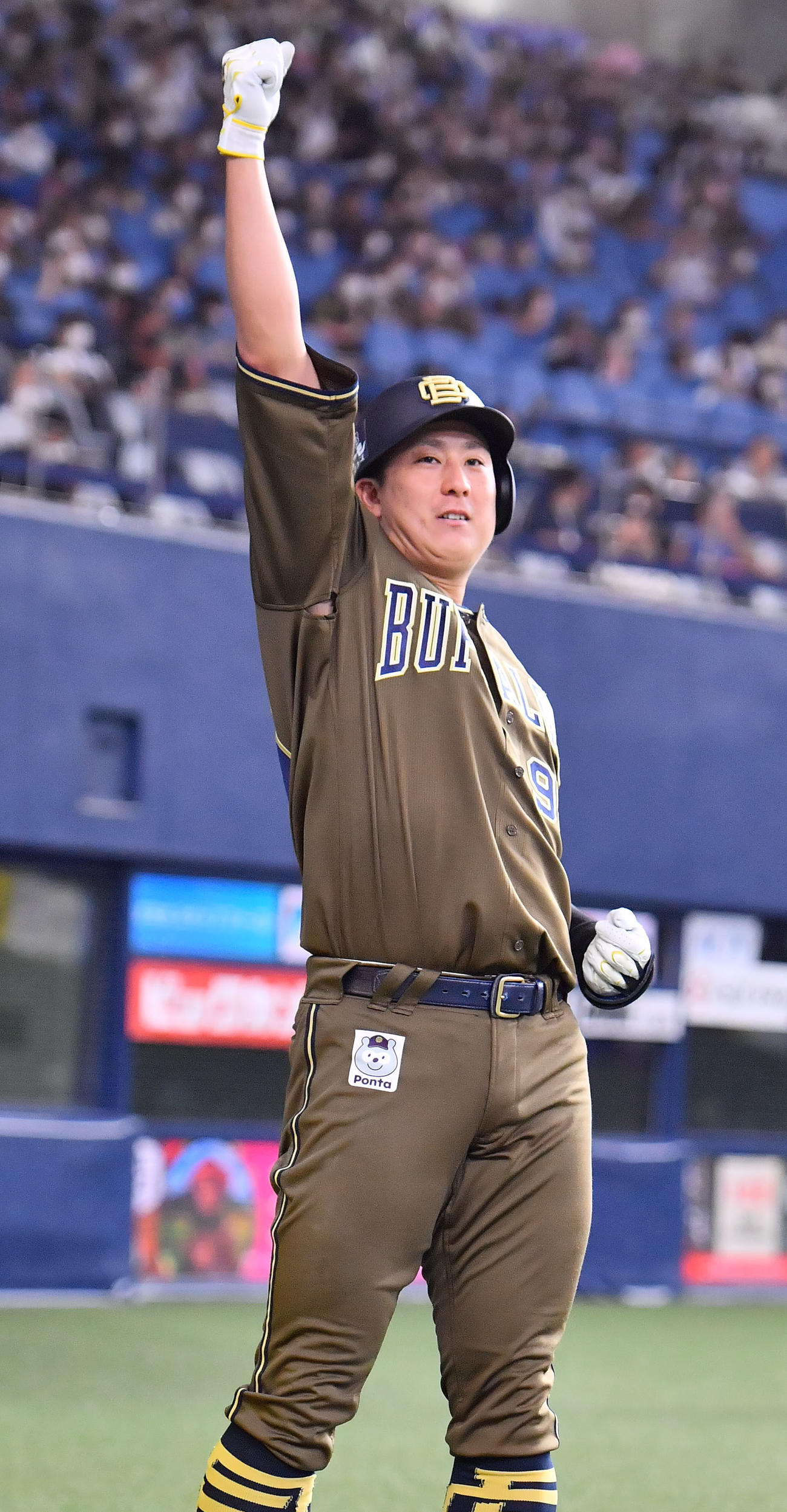 オリックス杉本裕太郎（2022年8月11日撮影）