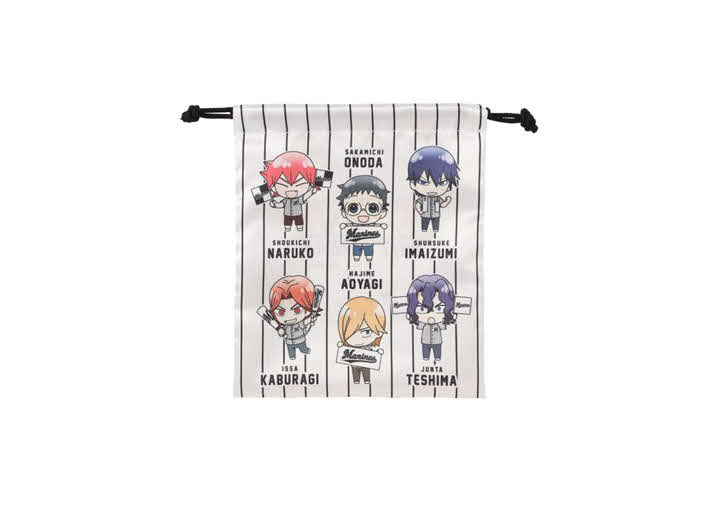 ロッテはアニメ「弱虫ペダル」とのコラボグッズを販売する（画像は球団提供）