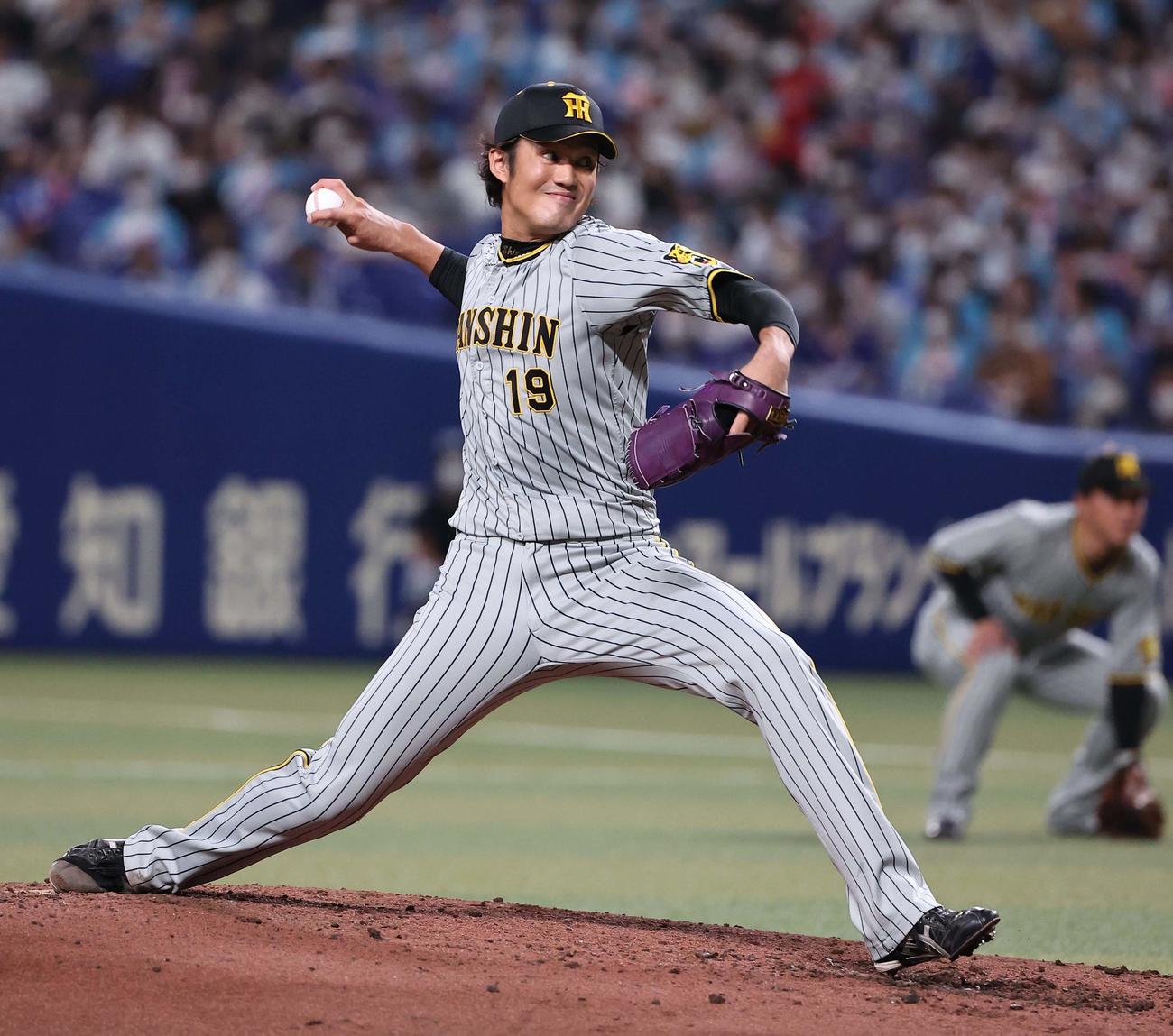 中日対阪神　阪神先発の藤浪（撮影・上田博志）