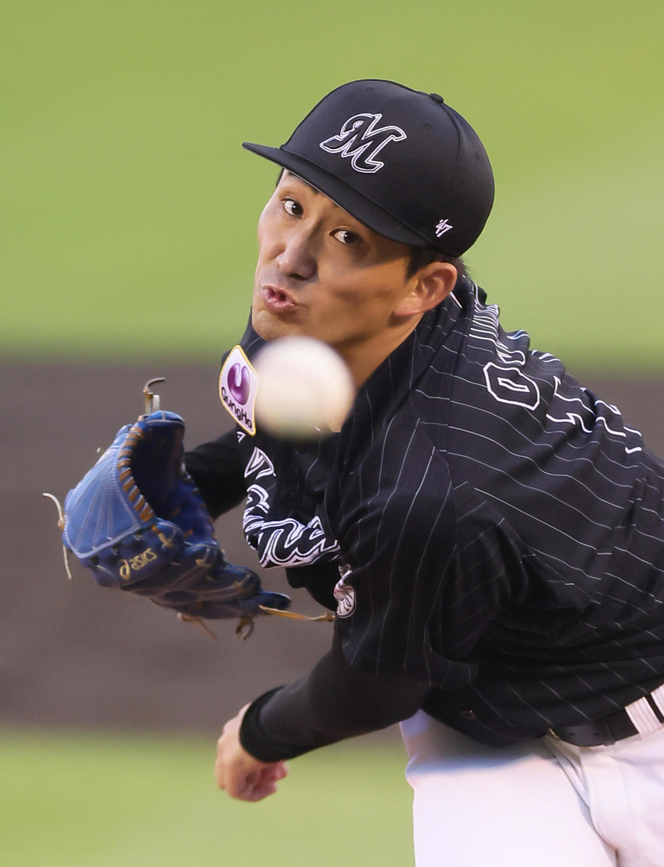 ロッテ小島和哉（2022年8月21日撮影）