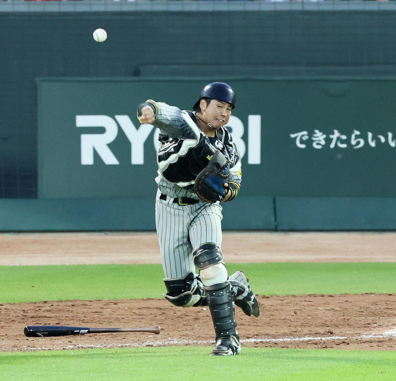 阪神梅野隆太郎（2022年7月19日撮影）