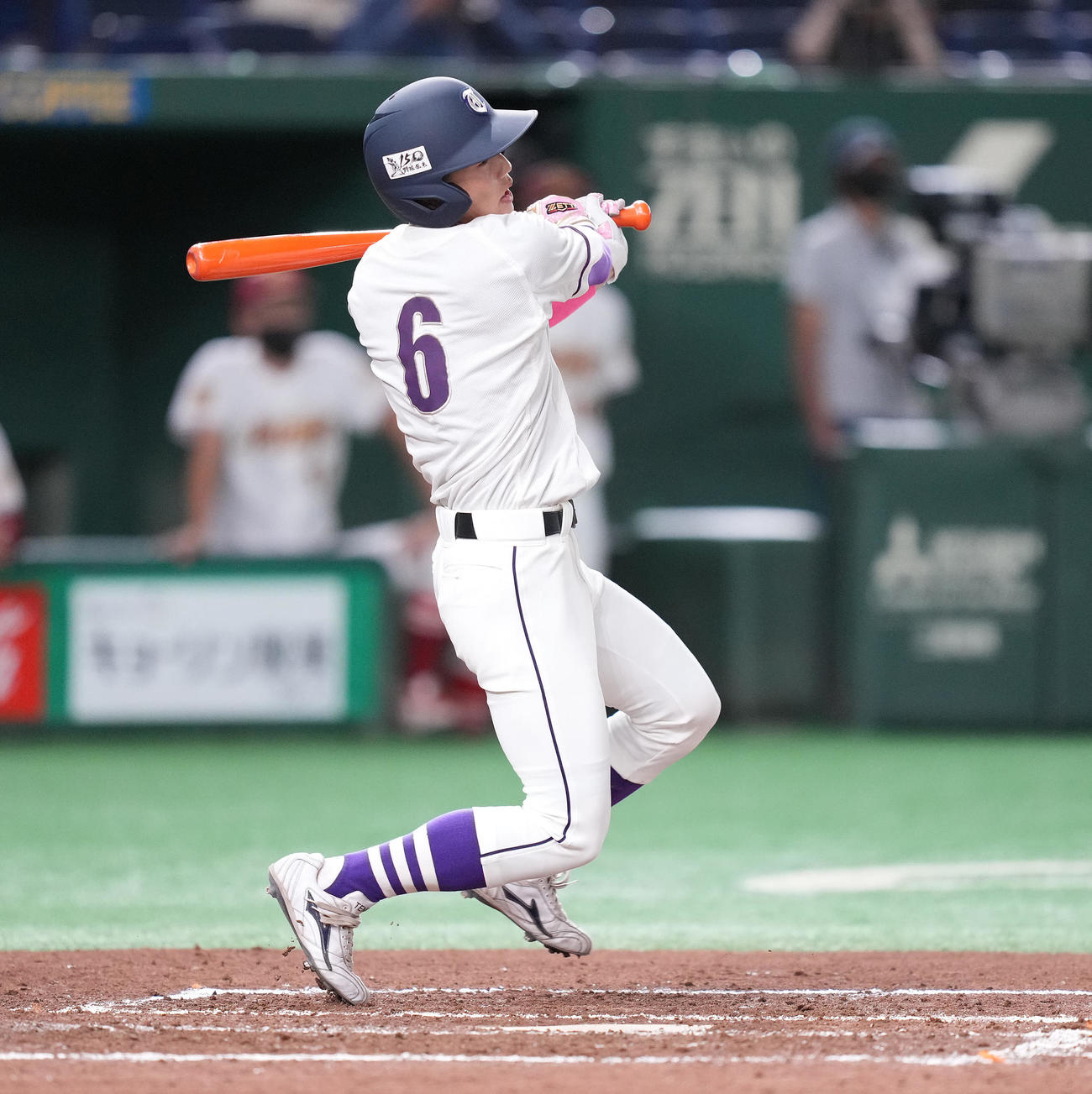 天理大・友杉（6月7日撮影・鈴木みどり）