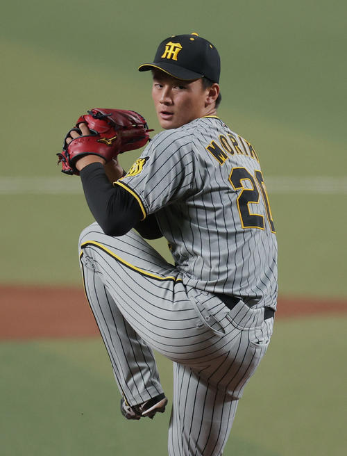 阪神】ドラ1森木大智がデビュー戦好投、5回1安打無失点4奪三振