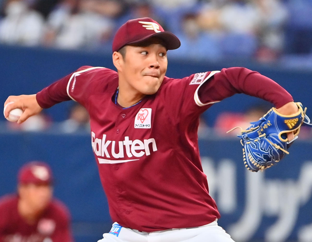 楽天則本昂大（2022年5月撮影）