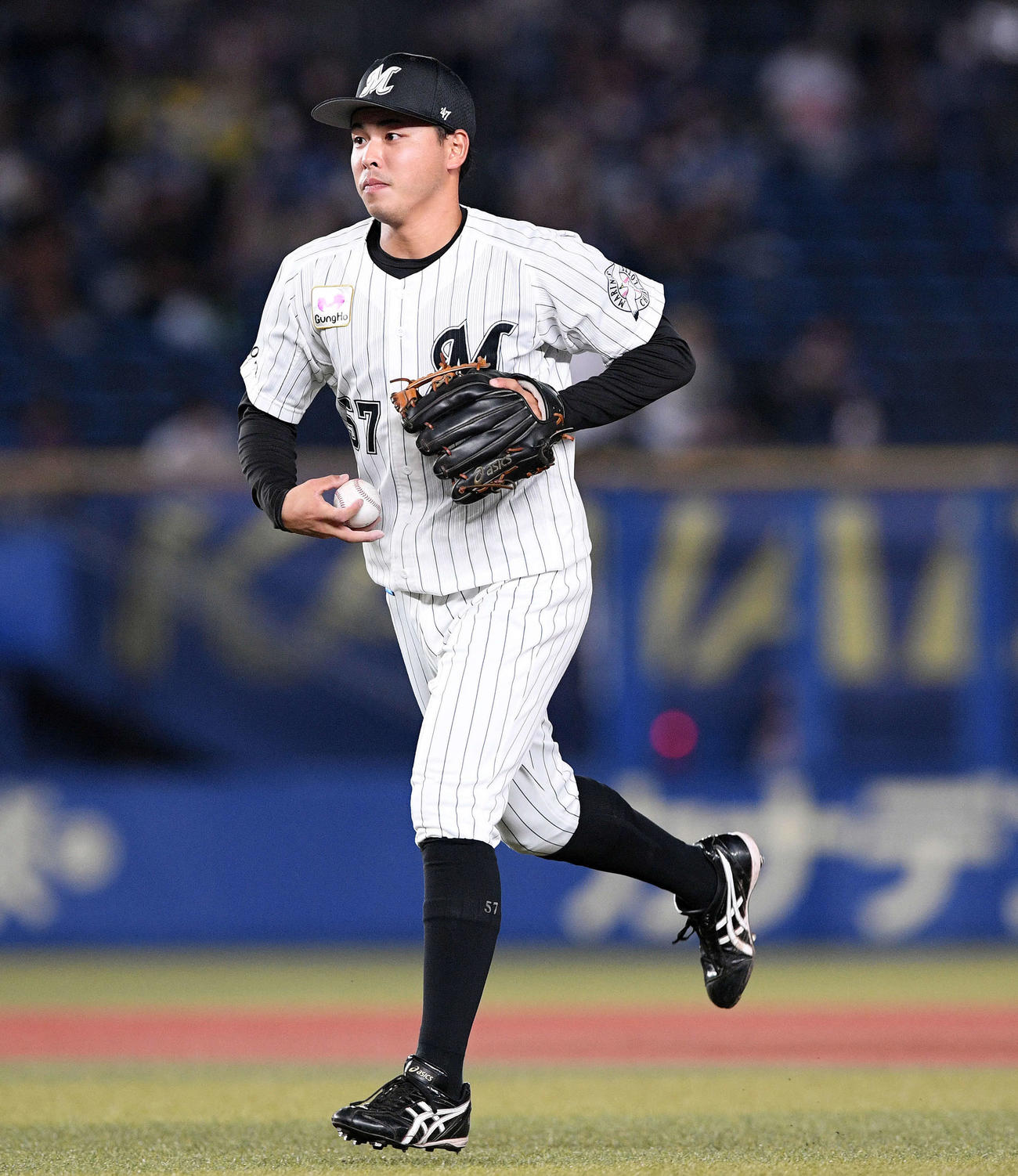 ロッテ小川龍成（2021年8月17日撮影）