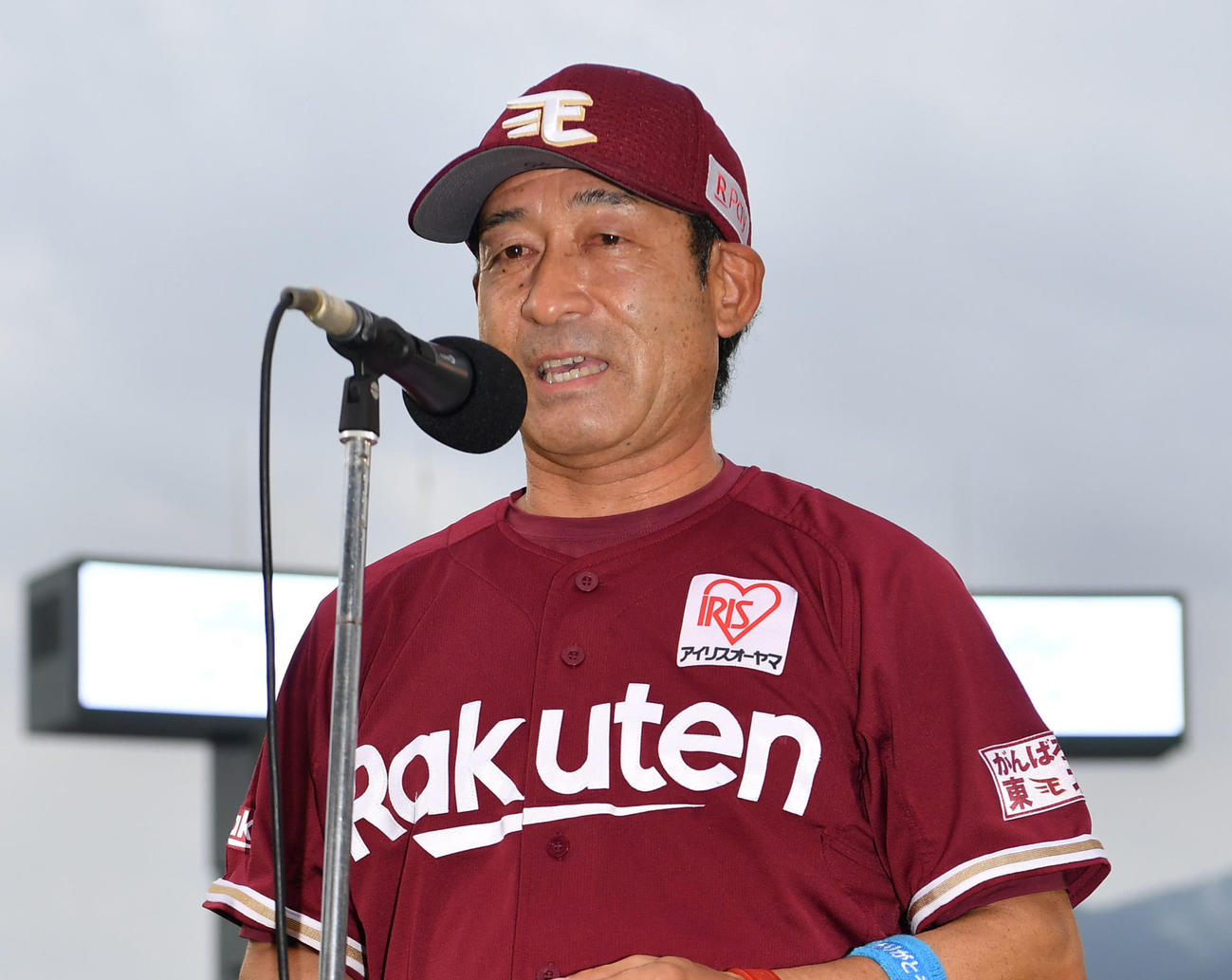 楽天奈良原浩コーチ（2020年11月7日撮影）