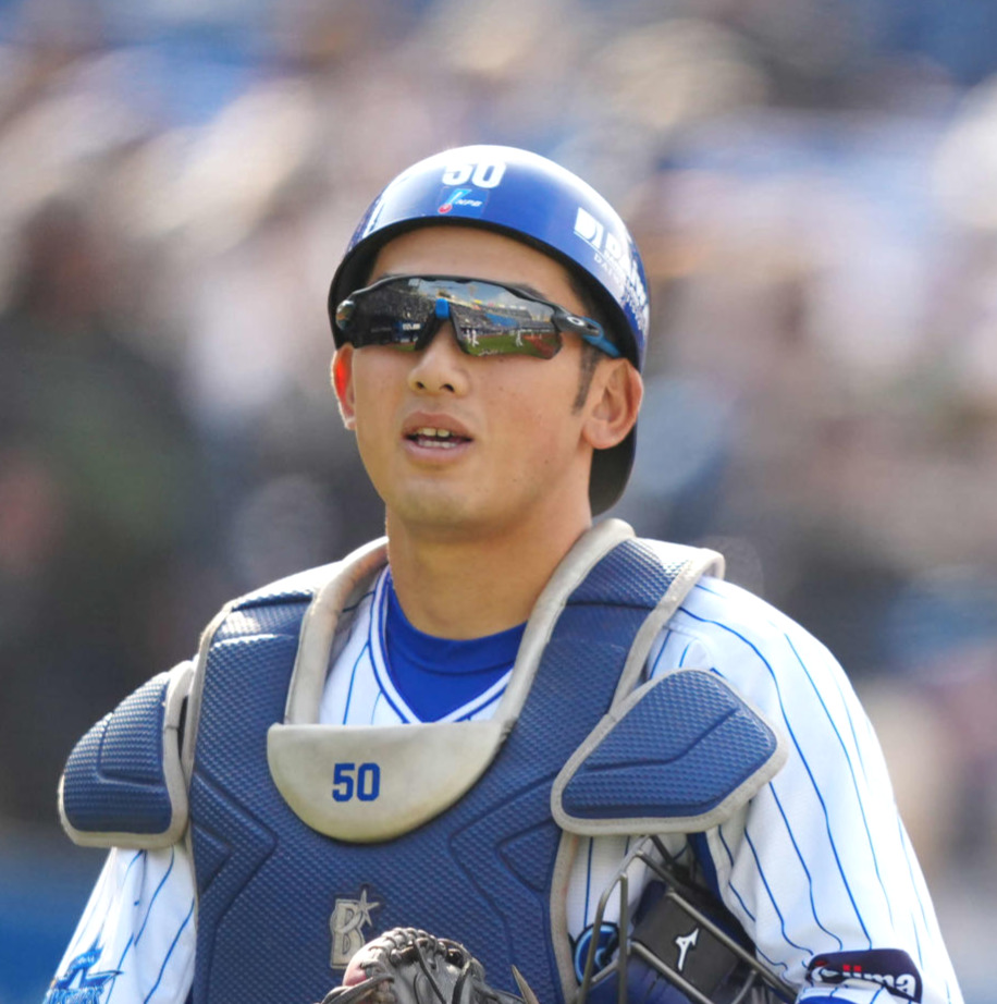 DeNA山本祐大（2022年3月撮影）