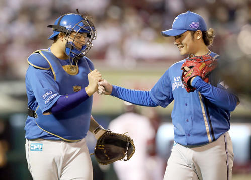 日本ハム 清宮幸太郎が 一 遊 二 変則 併殺 バスターも好反応ショートバウンド捕球 プロ野球 日刊スポーツ