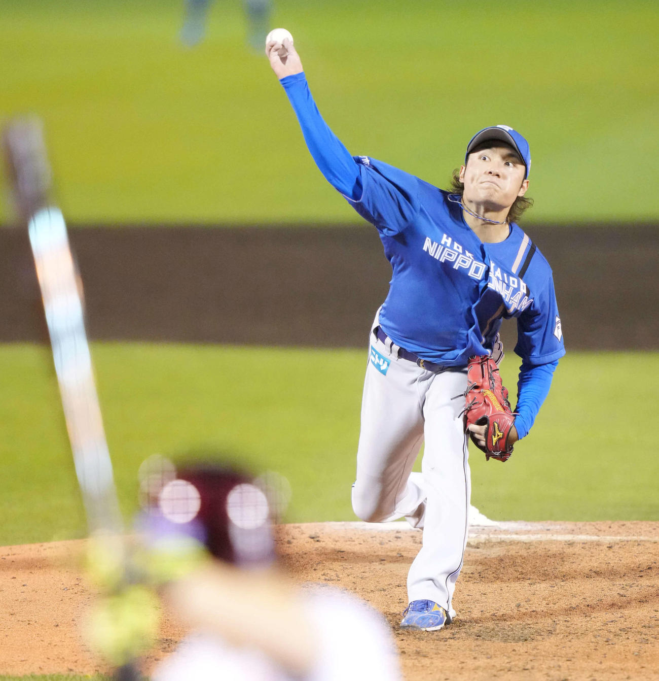 10勝目を挙げた日本ハム伊藤大海（撮影・鈴木みどり）