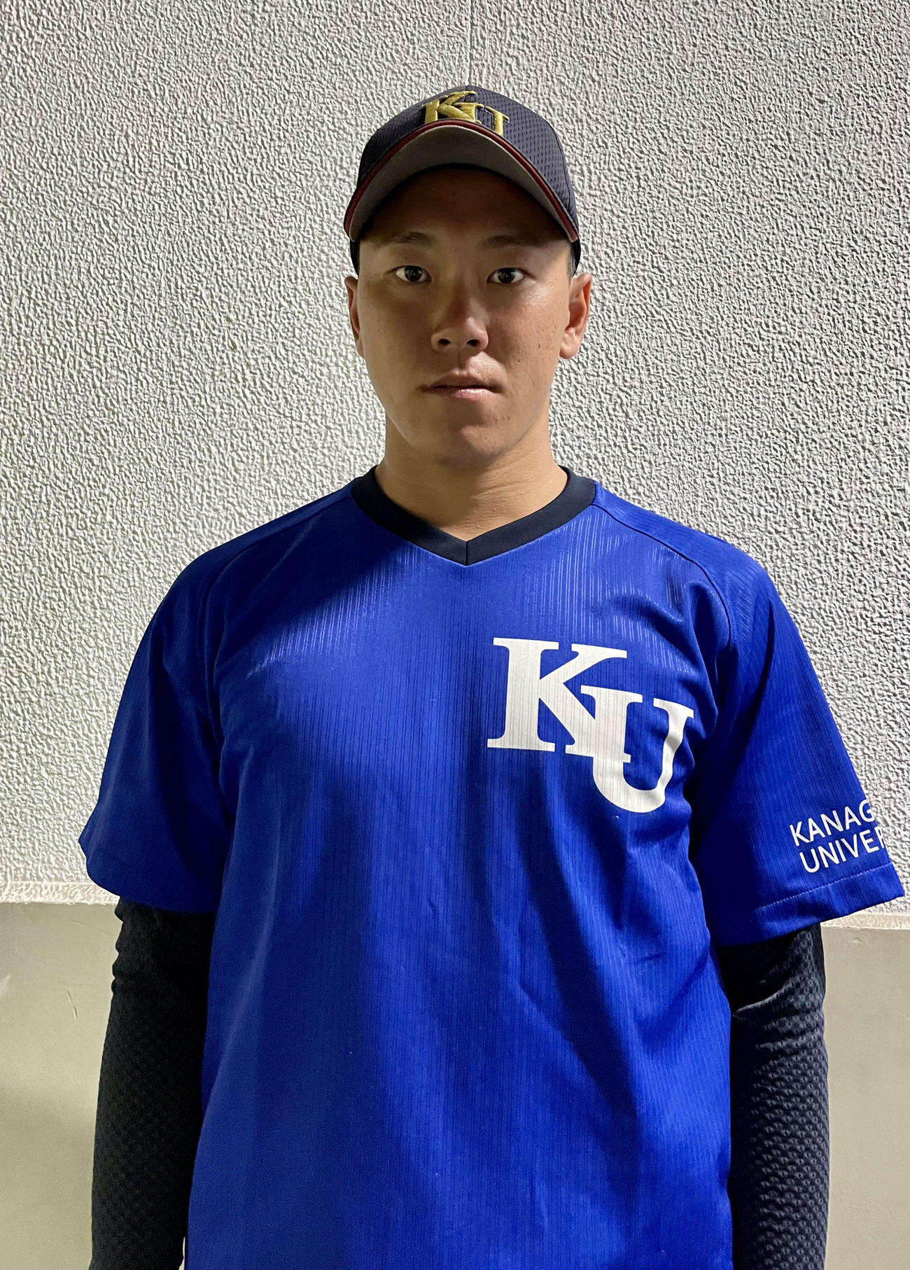 神奈川大対横浜商大　今秋ドラフト候補の神奈川大・神野（撮影・保坂恭子）