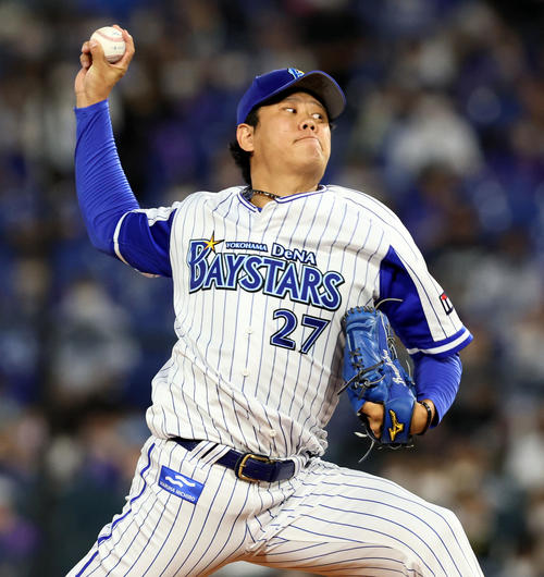 DeNA対阪神　阪神戦に先発する上茶谷（撮影・加藤哉）
