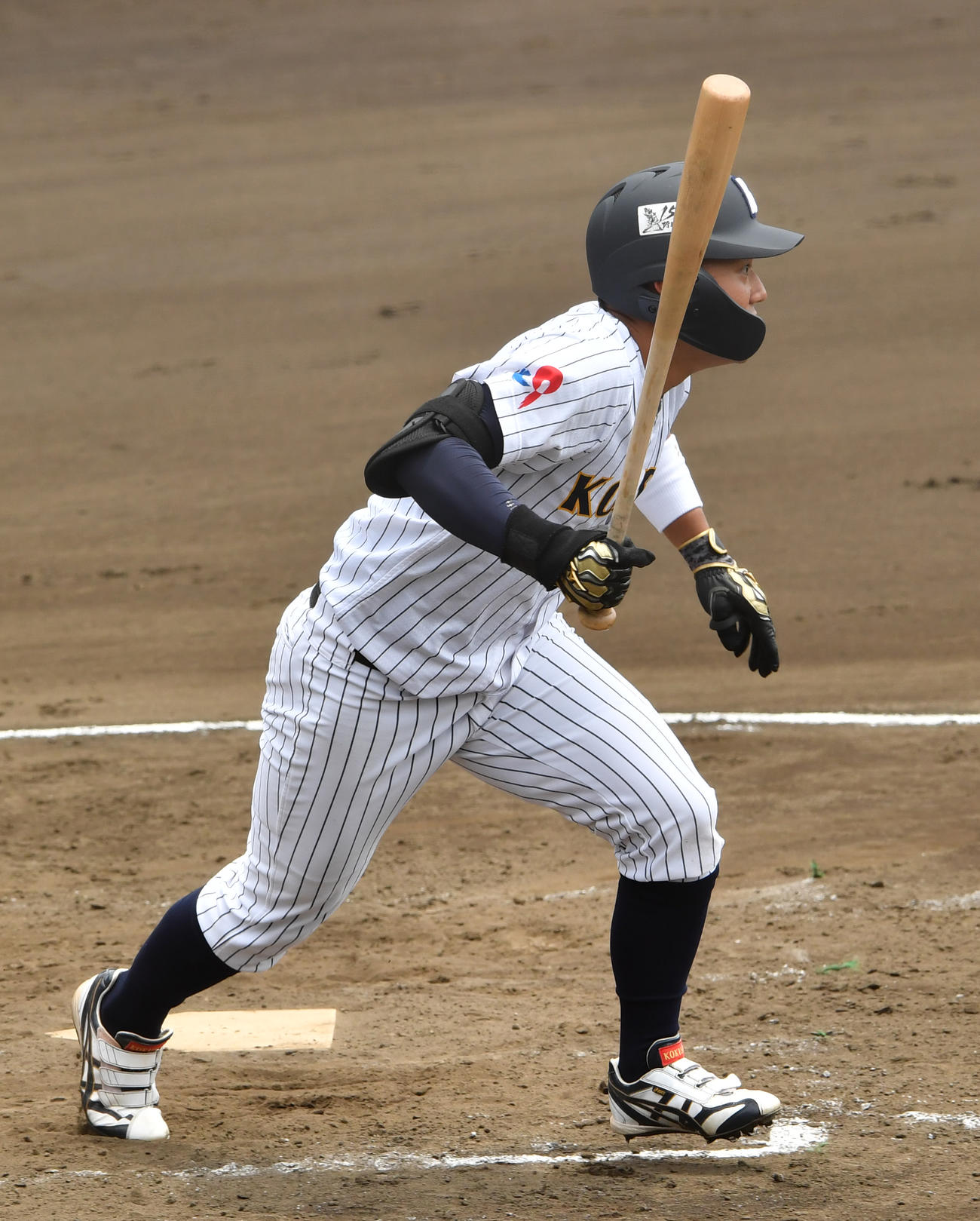 東日本国際大・上崎彰吾（2022年6月19日撮影）