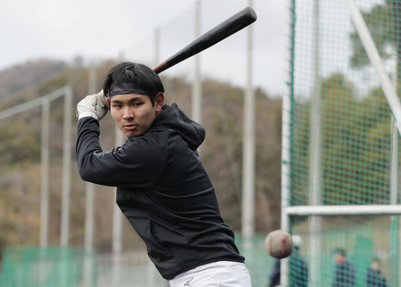 関学大・佐藤太紀（2022年1月12日撮影）