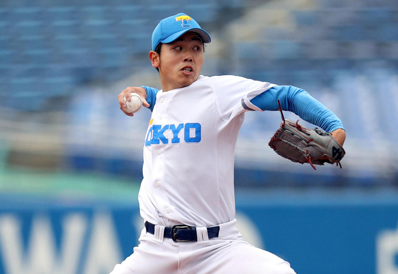 東大・井沢駿介（2022年5月撮影）