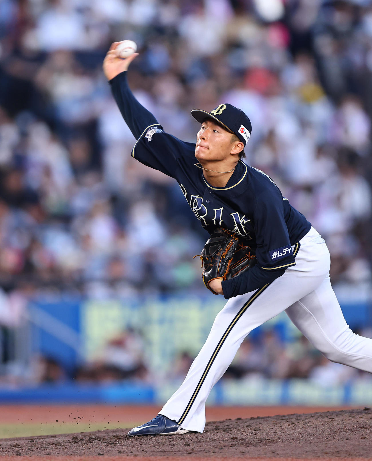 オリックス山本由伸（2022年9月3日撮影）