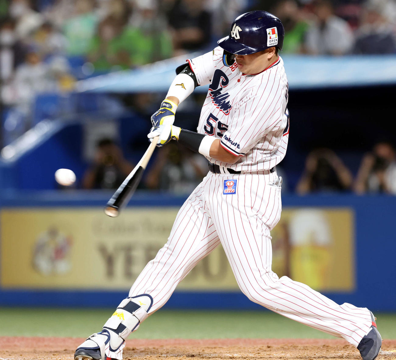 ヤクルト村上宗隆（2022年9月10日撮影）