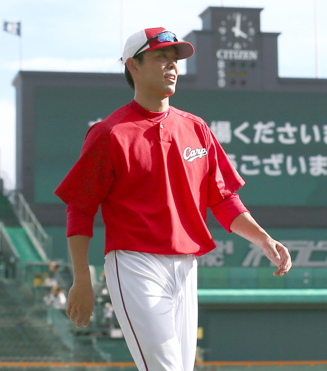 秋山翔吾（2022年8月31日撮影）