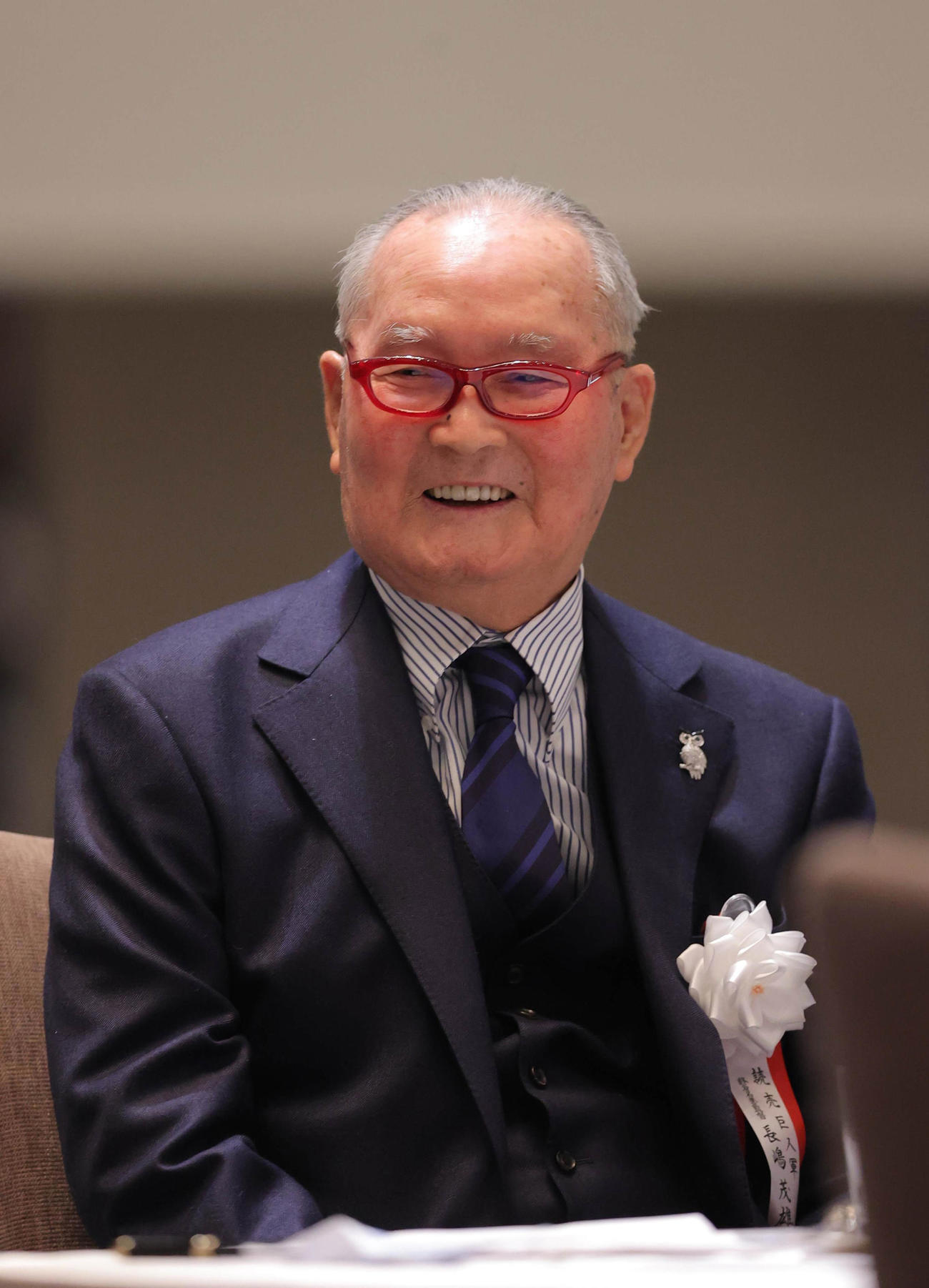 長嶋茂雄終身名誉監督（2021年3月22日撮影）