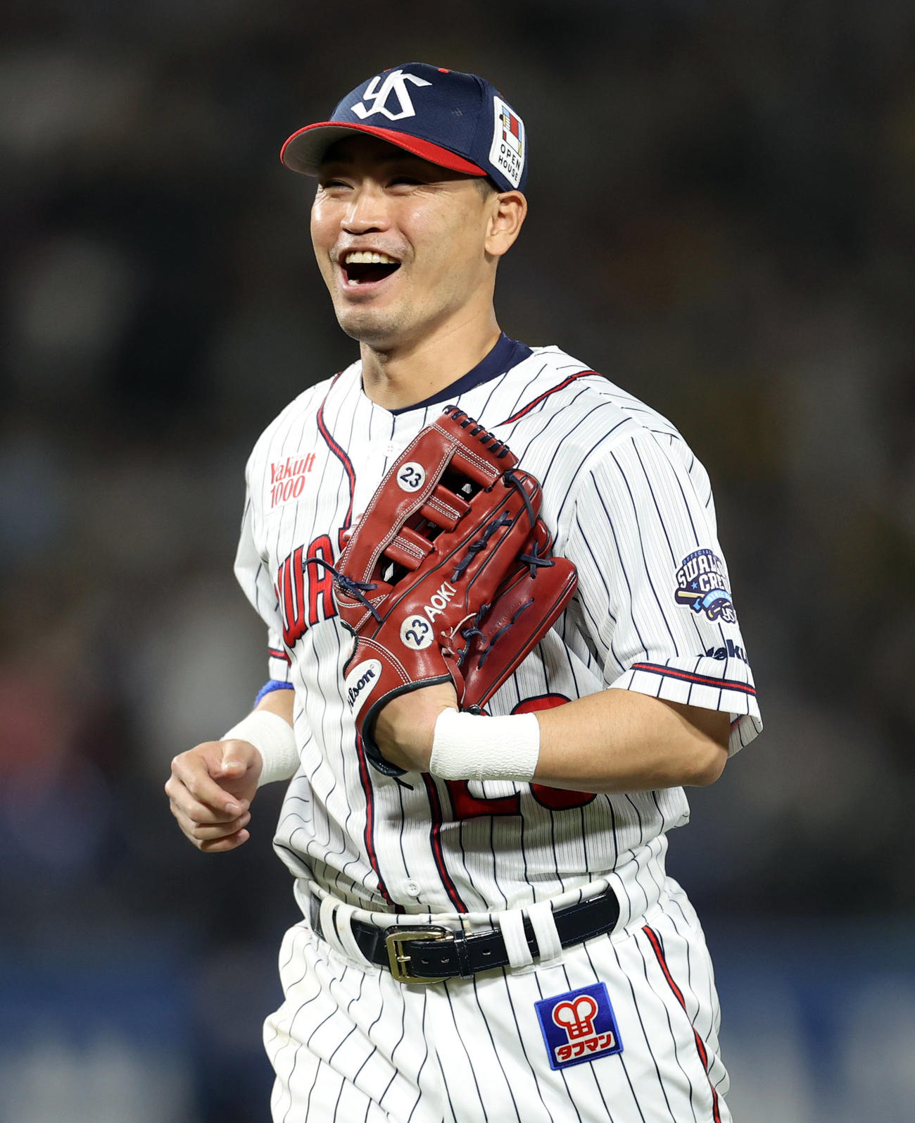 ヤクルト青木宣親（2022年4月23日撮影）