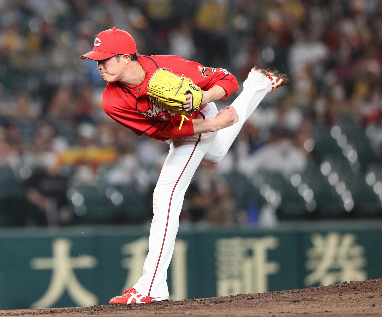 阪神対広島　広島先発の森下暢仁（撮影・上山淳一）