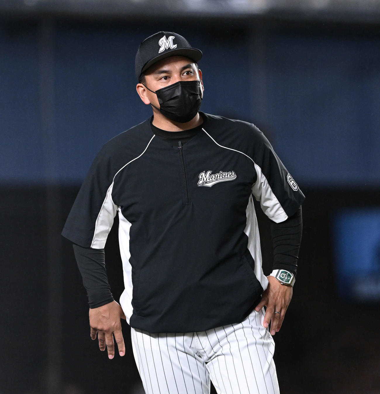 ロッテ井口監督（2022年9月12日撮影）