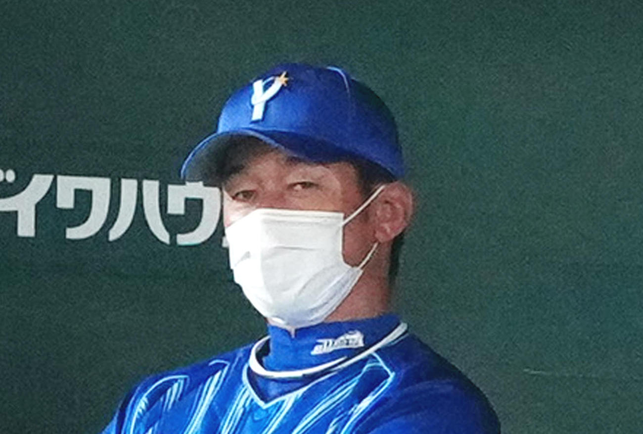 DeNA三浦大輔監督（2022年9月8日撮影）