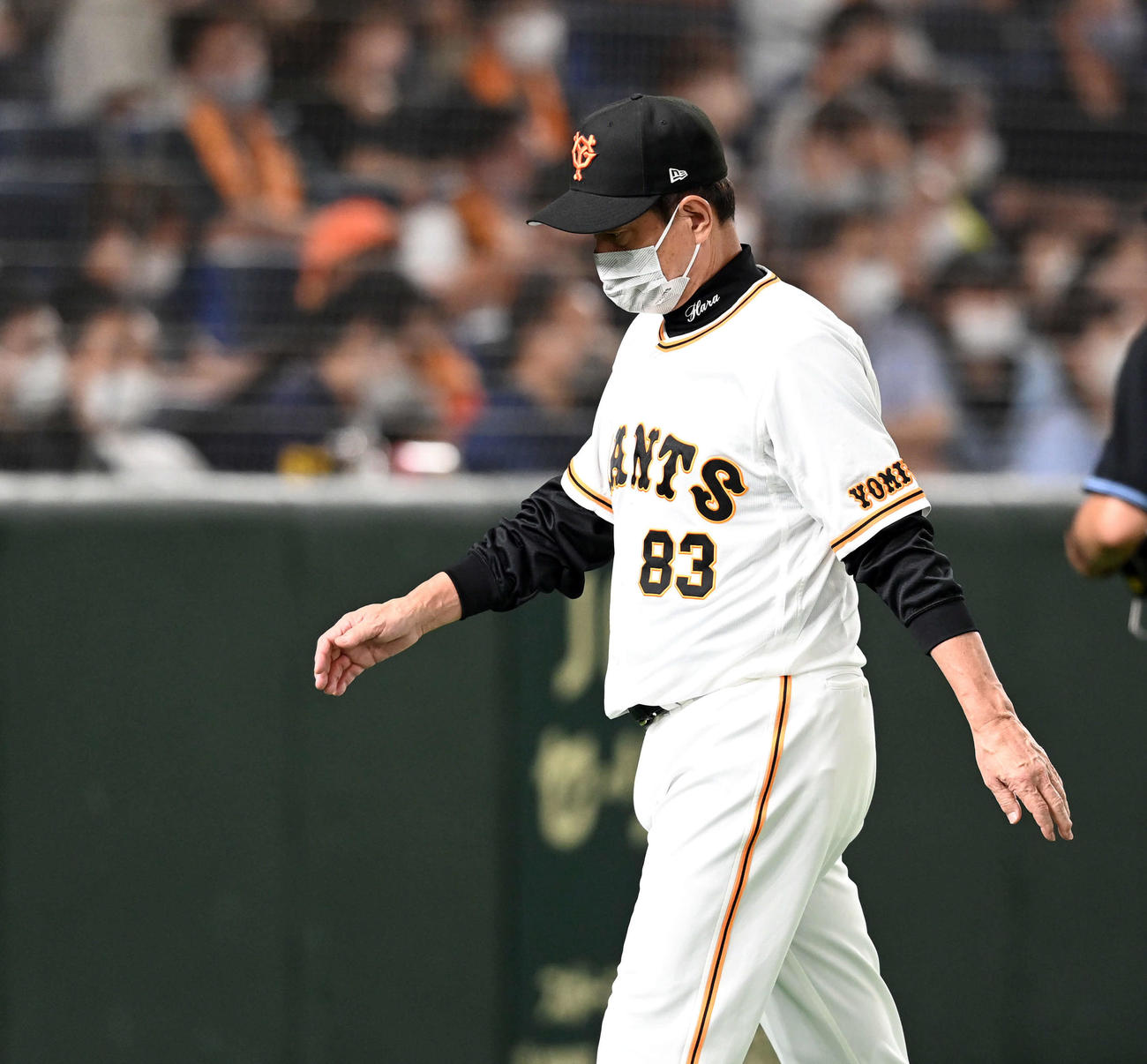 巨人原監督（22年9月10日撮影）