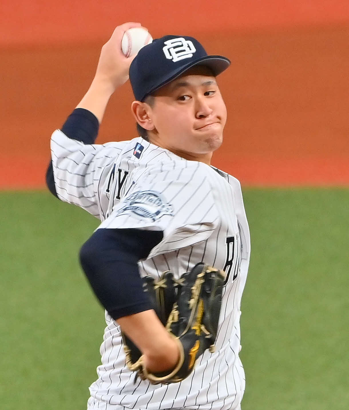 オリックス対ソフトバンク　オリックス先発の宮城（撮影・和賀正仁）