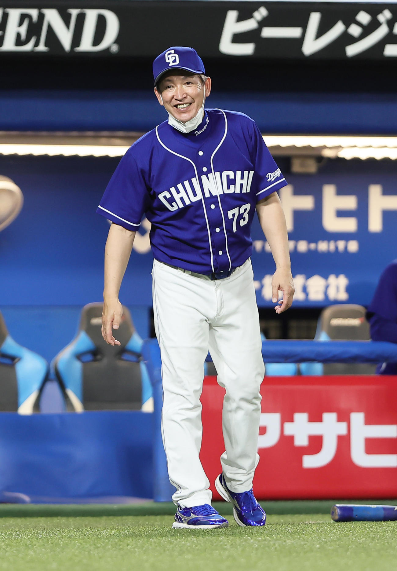 中日立浪和義監督（2022年9月3日撮影）