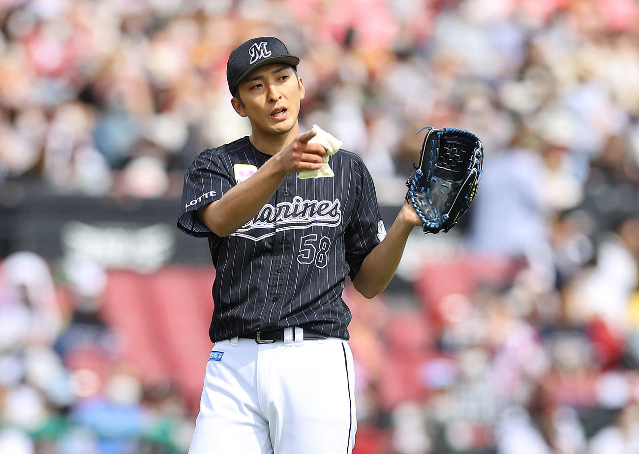 ロッテ河村説人（2022年5月）