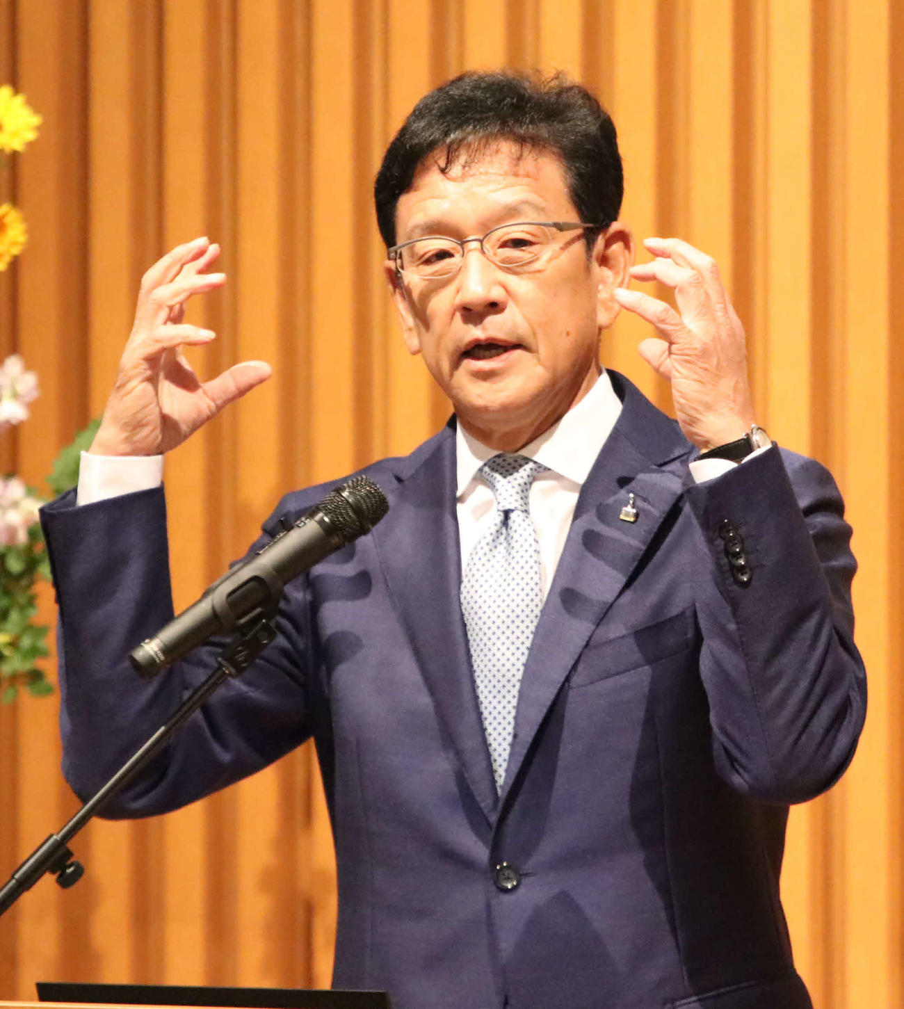 侍ジャパン栗山監督（2022年9月10日撮影）
