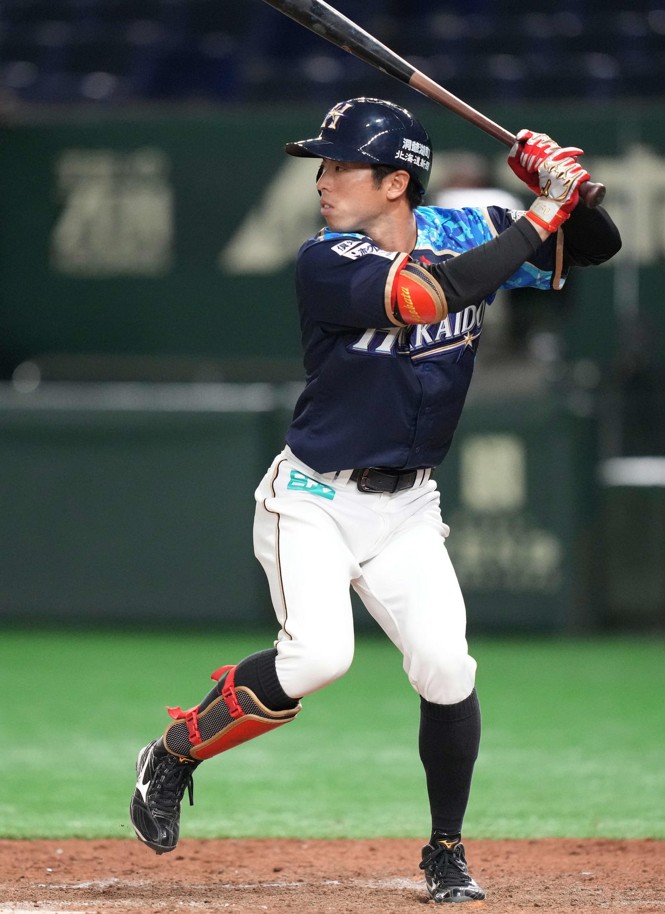 日本ハム五十幡亮汰（2021年5月11日撮影）