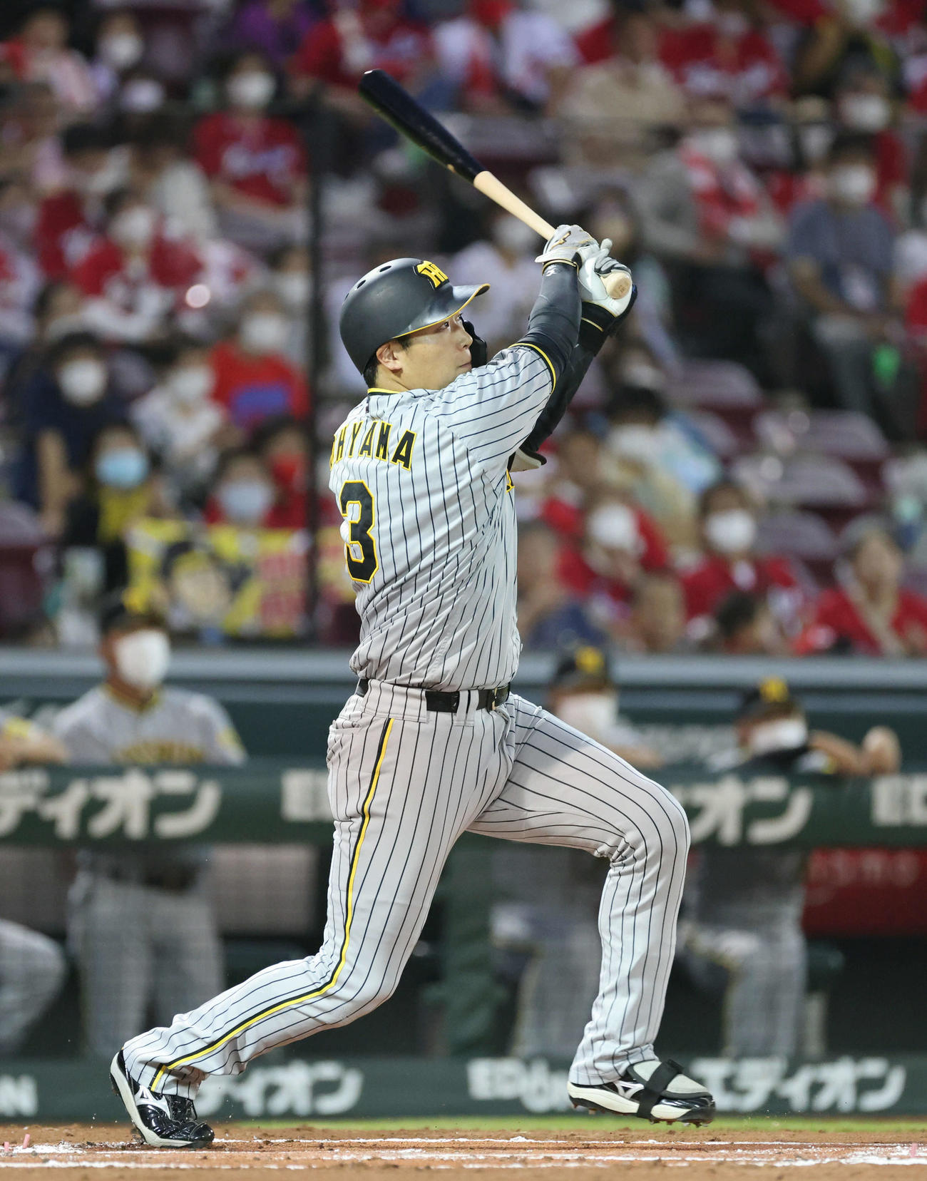 阪神大山悠輔（2022年9月23日撮影）