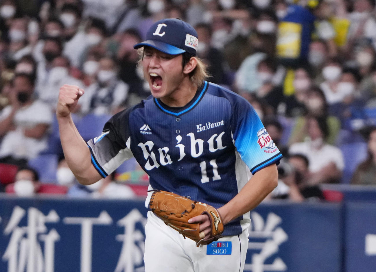西武今井達也（2022年8月26日撮影）