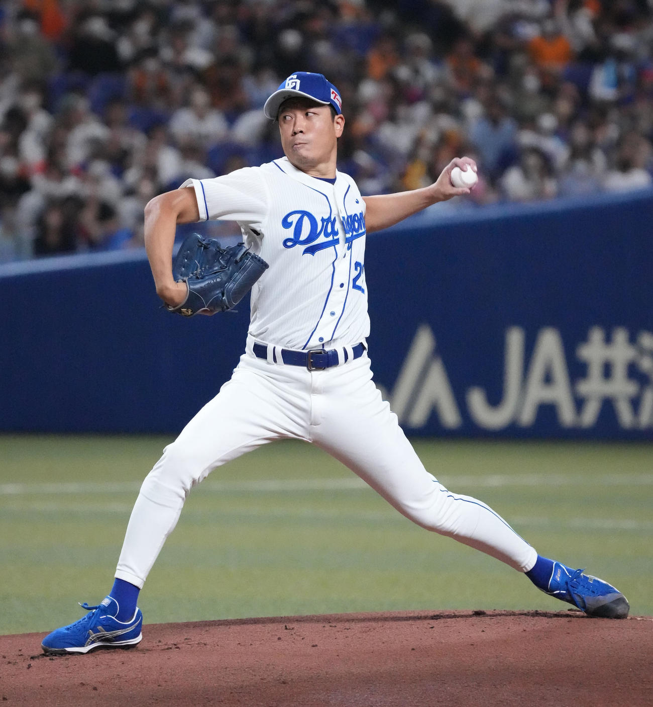 中日大野雄大（2022年9月25日撮影）