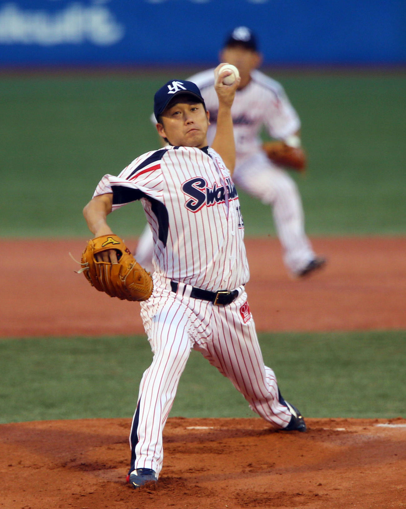 ヤクルト石川雅規（2013年7月25日撮影）