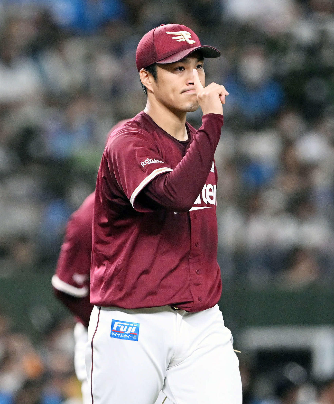 楽天則本昂大（2022年9月18日撮影）