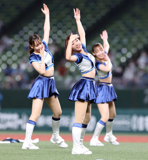 西武の公式パフォーマンスチーム「bluelegends」（ブルーレジェンズ）
